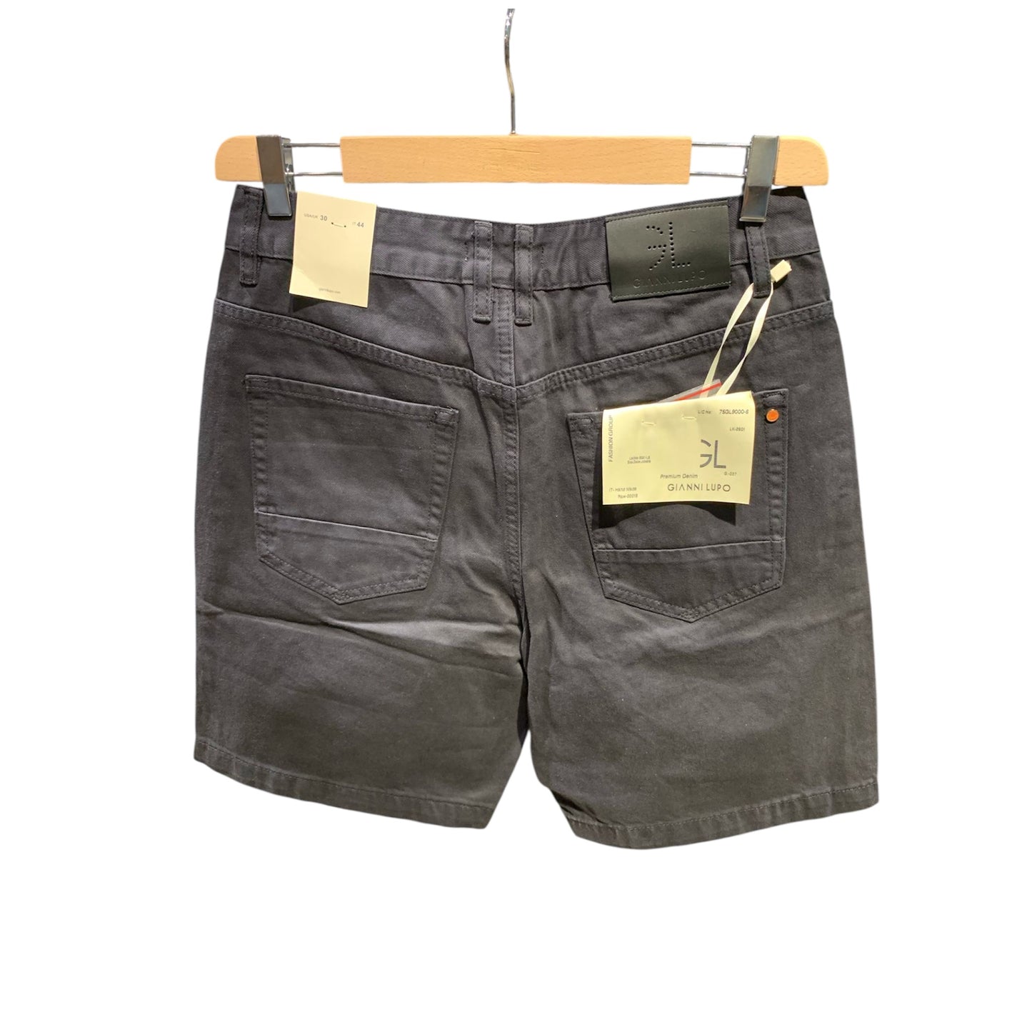 Bermuda Denim Gianni Lupo - Lavaggio Black