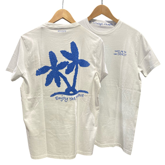 T-Shirt 40Weft - Scritta Colletto