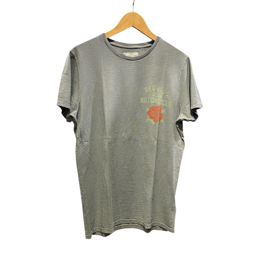 T-Shirt Bowery NYC "Red Rose Club Motorcycle"