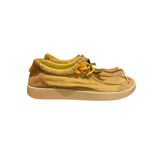 Sneakers Satorisan Kwhu Linen - Weathered Khaki - Uomo